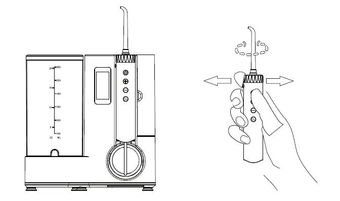 Nicefeel FC3680 Series Oral Irrigator FIG 9
