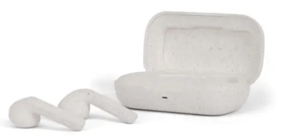 BRAINZ 38514 Wireless Earbuds Wheat Straw