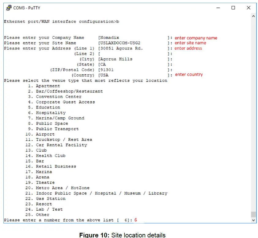 NOMADIX CLOUD EG 3000 Access Gateway FIG 11