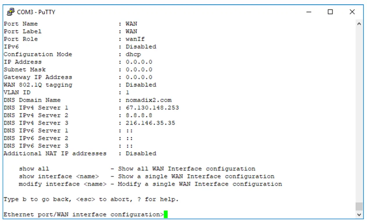 NOMADIX CLOUD EG 3000 Access Gateway FIG 8