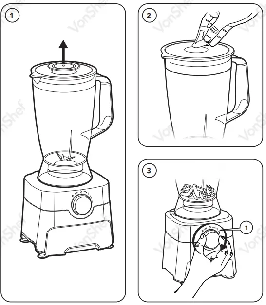 VonShef- 2000113 -1000W- Food- Processor-fig-9