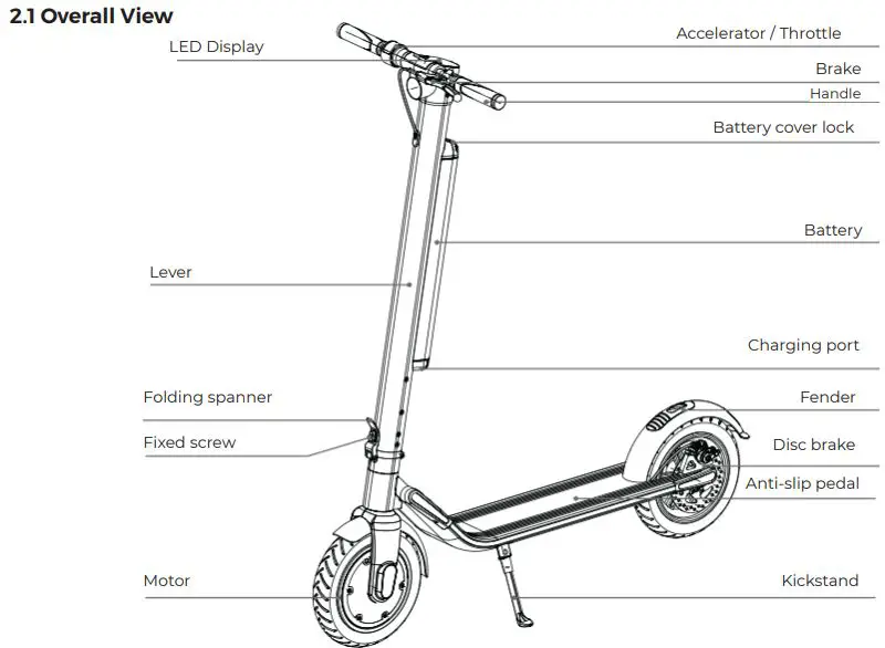 MODSTER-M560-Lithium-Electric-Scooter-fig5