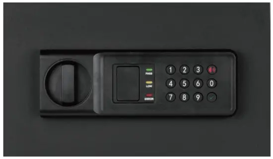 How to lock the safe