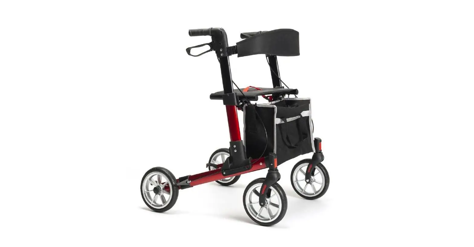 Vermeiren Quava Foldable 4-wheel Aluminium Rollator User Manual