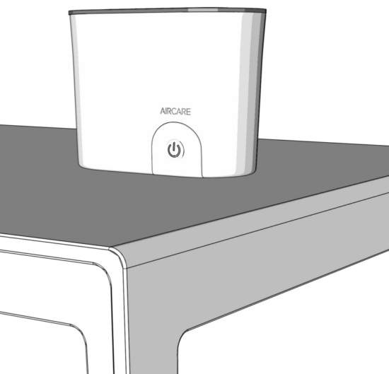 AIRCARE AWM10AWHT Aria Humidifier - figure 1