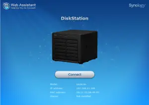 Install DSM with Web Assistant