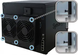 To replace the system fan module 2