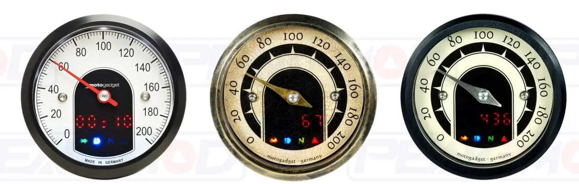 PEAK-MOD VIS-T Pro Visual Instrument for Triumph