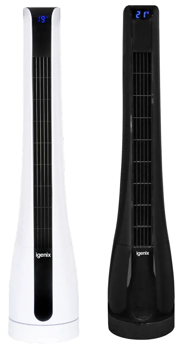 iGENIX DF0037 35 Inch Digital Tower Fan with Remote Control