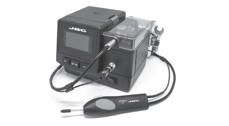 Jbc Sf-210vb 230v Automatic Solder Feeder Instruction Manual Jbc Sf-210vb 230v Automatic Solder Feeder Instruction Manual