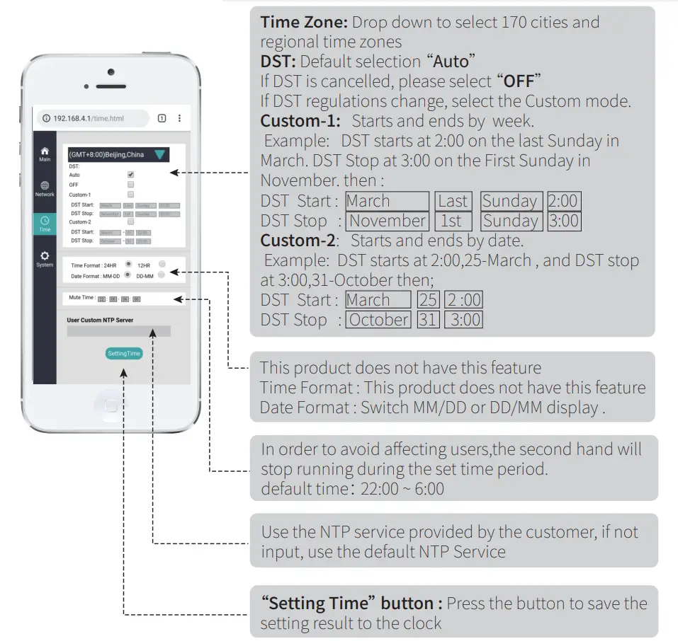 Onlywell WT1208 Smart Wi Fi Clock - figure 19