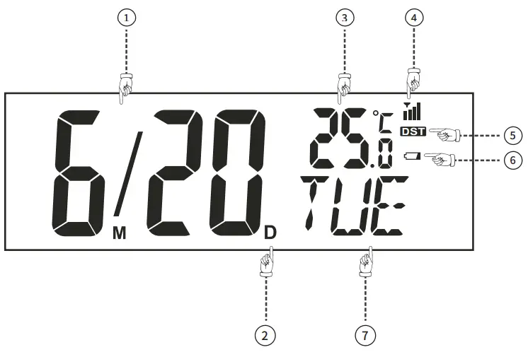 Onlywell WT1208 Smart Wi Fi Clock - figure 5