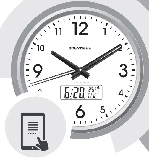 Onlywell WT1208 Smart Wi Fi Clock