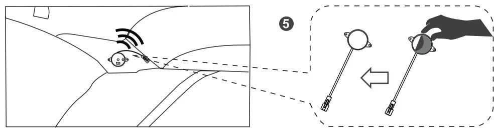 RoyalTek RAR-7000 Radar Sensor - pillar