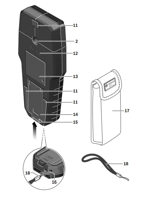 BOSCH-GMS-120-Professional-Stud-Finder-Detection-2