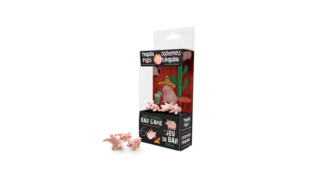 The Pool Shoppe Tequila Pigs Classic Bar Game Instructions