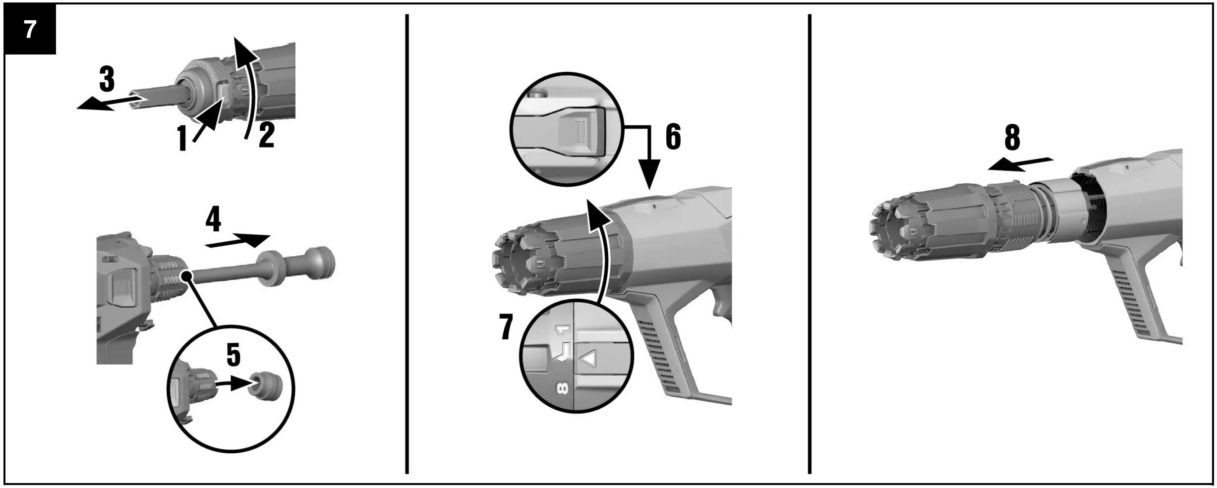 Disassembling The Fastening Tool