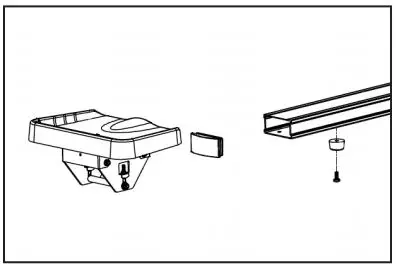 JLL AQUA 1 Water Rower Instruction Manual - Remove the rubber cushion