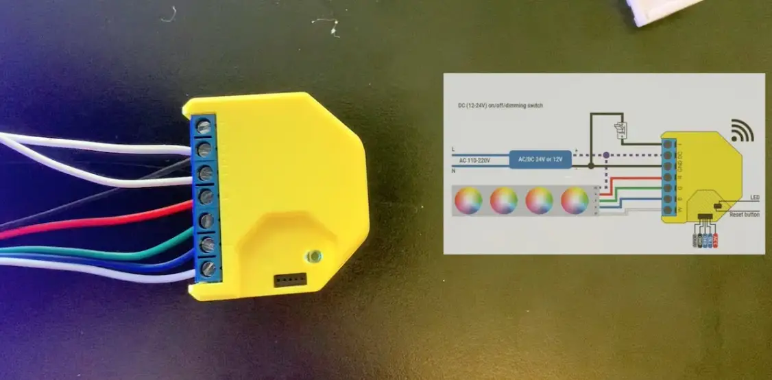 Shelly Rgbw2 Smart Wifi Led Controller User Guide