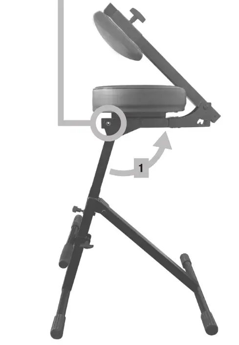 ROCKVILLE Xtra Thickly Padded - Assembly Step B2