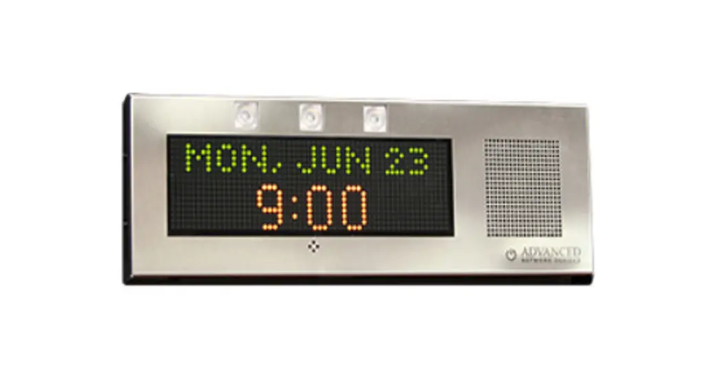 Advanced Network Devices Ipswdhd-mw Ip Speaker With Hd Display Installation Guide Advanced Network Devices Ipswdhd-mw Ip Speaker With Hd Display Installation Guide