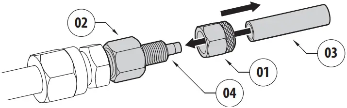 VIDEOTEC WASNX Washer Pump fig 25