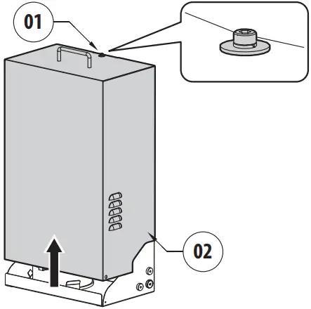 VIDEOTEC WASNX Washer Pump fig 4