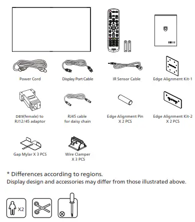 PHILIPS 55BDL3207X X Line Video Wall Display - fig