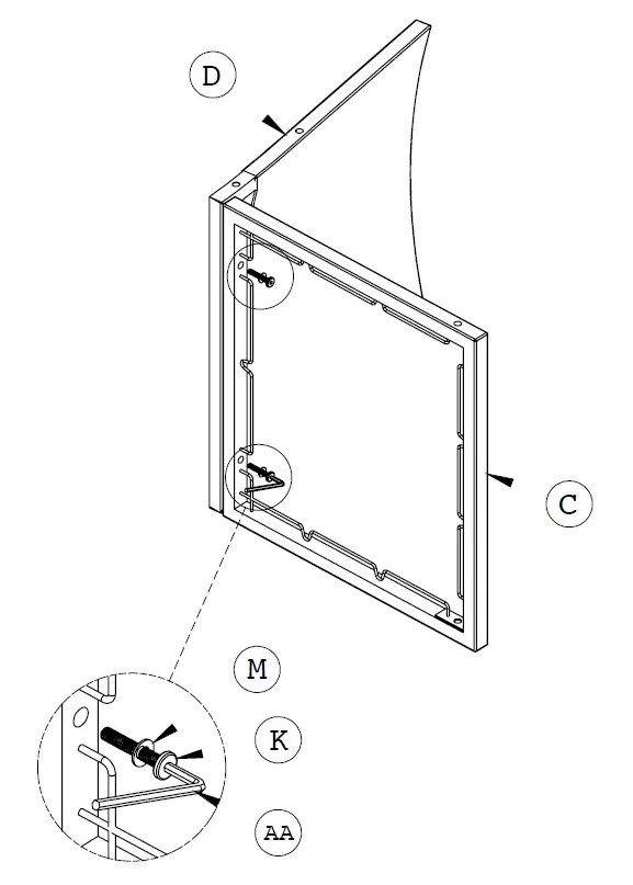 TDC USA INC 22502 3 Piece Wicker Bar Set 2