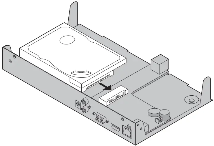 tp-link NVR1008H Network Video Recorder - 4 screws