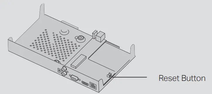 tp-link NVR1008H Network Video Recorder - Button
