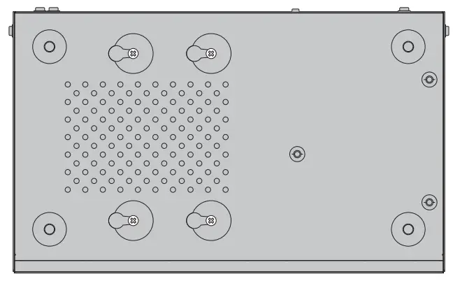 tp-link NVR1008H Network Video Recorder - HDD screws
