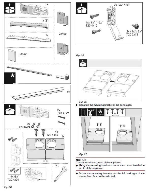 LIEBHERR ICNh 5173 Integrated Fridge Freezer fig 31