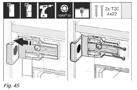 LIEBHERR ICNh 5173 Integrated Fridge Freezer fig 48