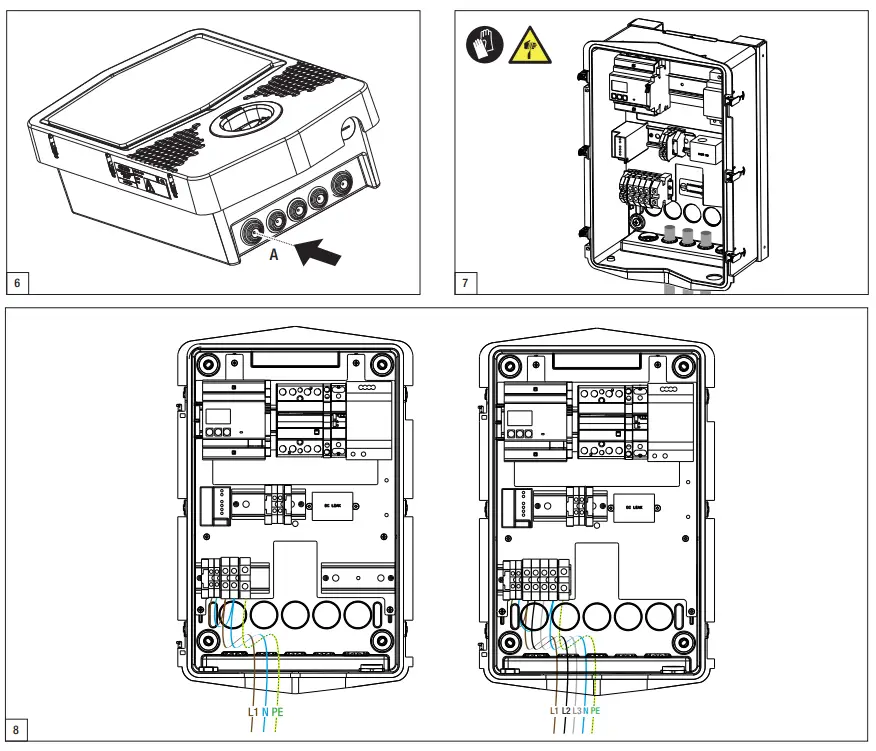 GEWISS GWJ3003A Joinon Wallbox I-Con Basic Charging Unit fig (2)