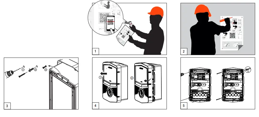 GEWISS GWJ3003A Joinon Wallbox I-Con Basic Charging img 1 (2)