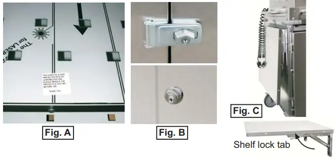 Cadco CBC GG 2 L3 Heated Buffet Cart - FIG 1