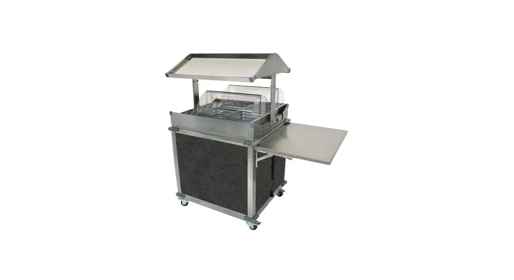 Cadco Cbc-gg-2-l3 Heated Buffet Cart Instruction Manual