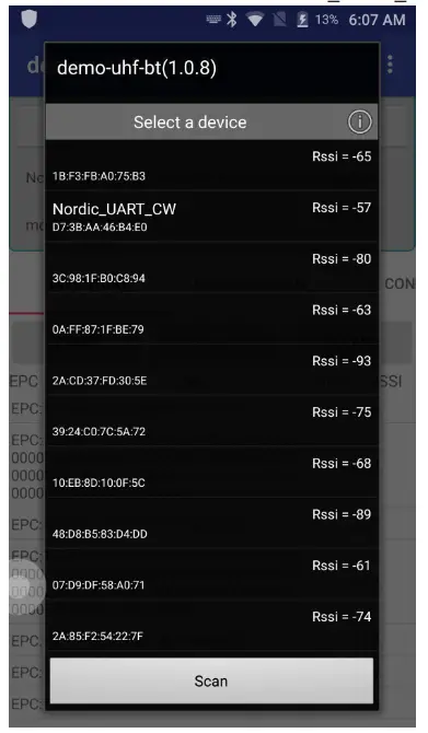 DIGITELLA SR7 UHF Mobile Terminal - smartphone
