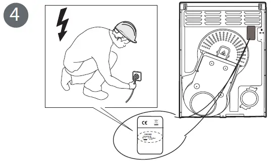 euronics I1D80WUK Vented Tumble Dryers-4