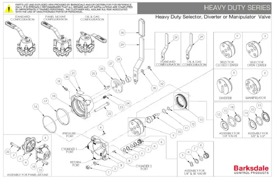 Barksdale 140 Series Heavy Duty Valve-5