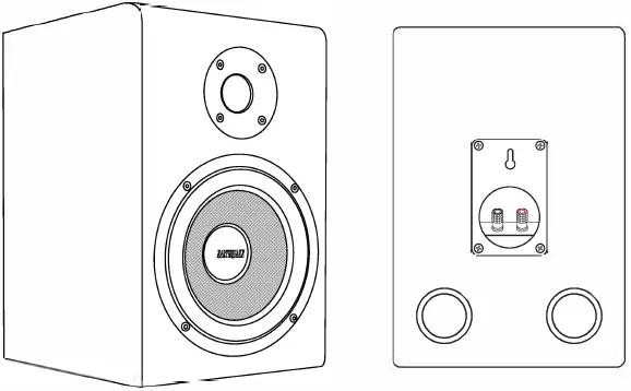 Earthquake-Sound-RBS-52-2-Way-Bookshelf-Home-Speakers-fig-1
