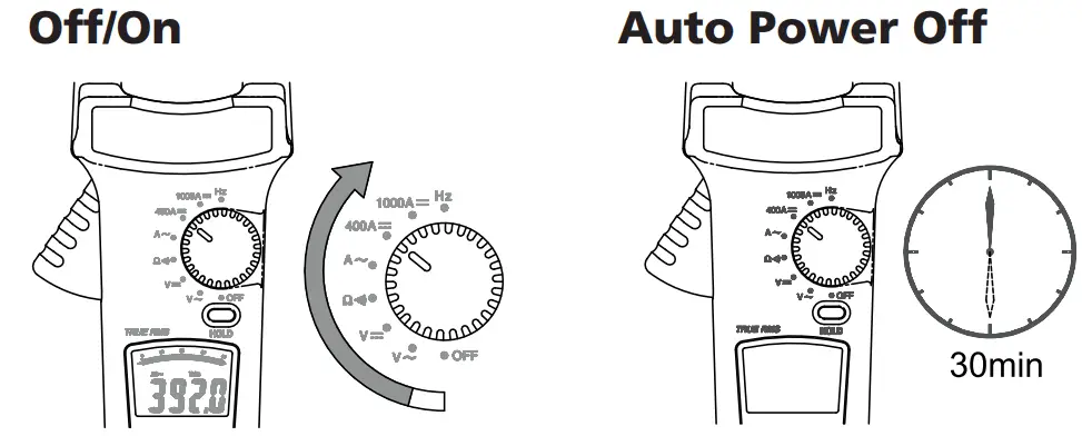 Megger DCM1500 True RMS AC DC Clamp Meter - Auto Power Off