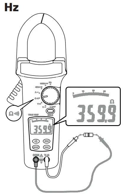 Megger DCM1500 True RMS AC DC Clamp Meter - Hz
