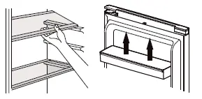 DOMO DO992BFK Refrigerator with Freezer-18