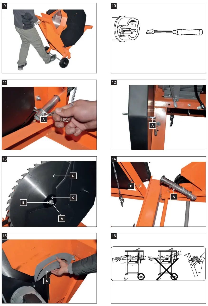 scheppach HS730 Firewood Cutting Saw - Figure 2