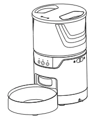 Huizhou Dudu Pet Products DU3L-WE Automatic Pet Feeder 3