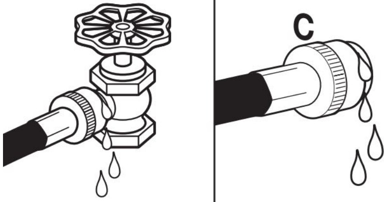 Washing Machines W11355369A Front Load Washer -Check for leaks