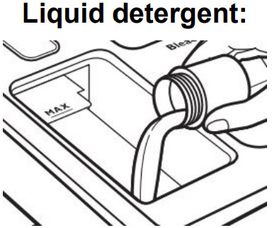Washing Machines W11355369A Front Load Washer -Liquid detergent