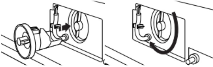 Washing Machines W11355369A Front Load Washer -filter handle
